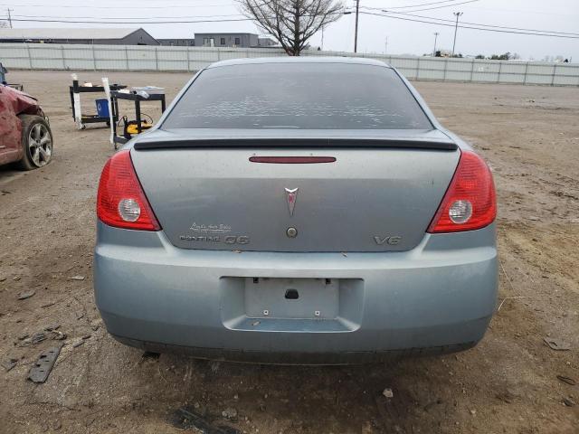 1G2ZG57N084199982 - 2008 PONTIAC G6 BASE TEAL photo 6