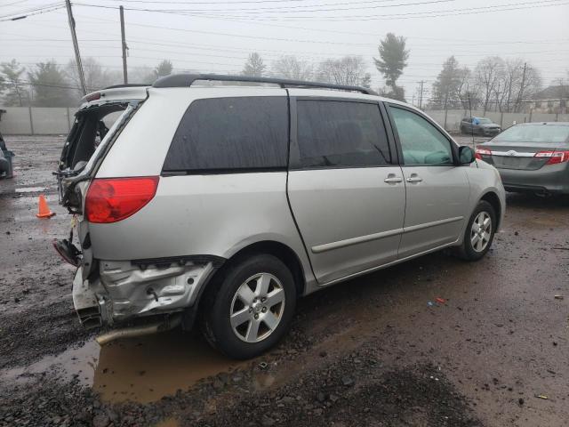 5TDKK4CC3AS304065 - 2010 TOYOTA SIENNA CE SILVER photo 3