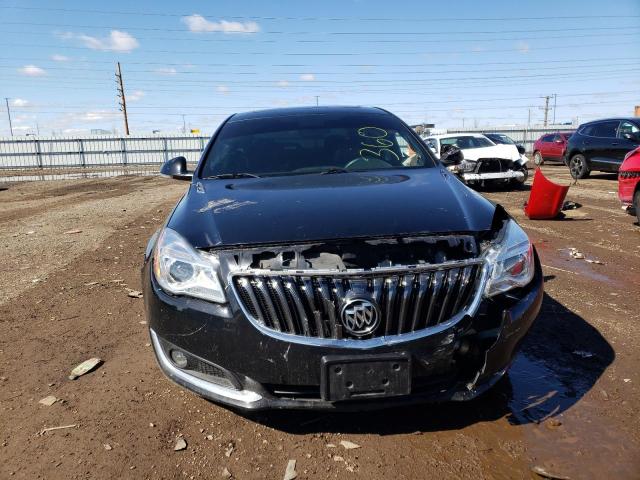 2G4GR5GX0H9164656 - 2017 BUICK REGAL PREMIUM BLACK photo 5