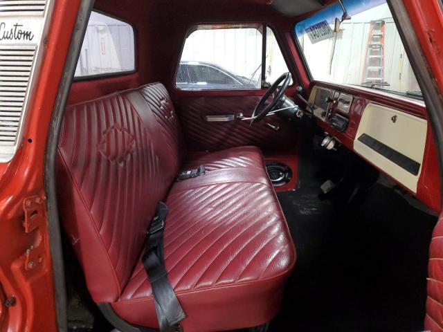 C1446B119765 - 1966 CHEVROLET C10 RED photo 10