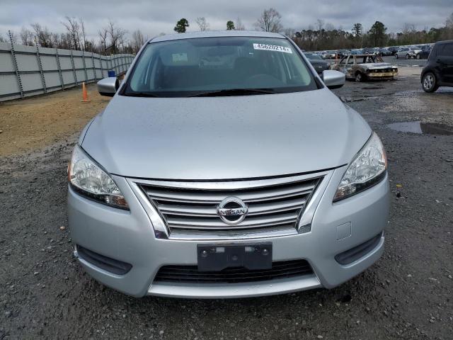 3N1AB7AP0FY240962 - 2015 NISSAN SENTRA S SILVER photo 5