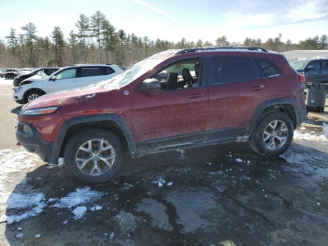 1C4PJMBS9FW651926 - 2015 JEEP CHEROKEE TRAILHAWK MAROON photo 1