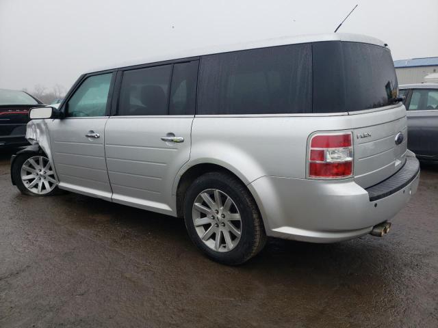 2FMHK6CC5ABA66383 - 2010 FORD FLEX SEL SILVER photo 2