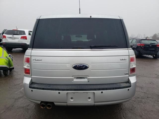 2FMHK6CC5ABA66383 - 2010 FORD FLEX SEL SILVER photo 6