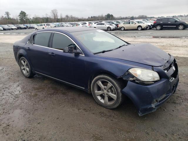 1G1ZC5E18BF173206 - 2011 CHEVROLET MALIBU 1LT 蓝色 照片 4