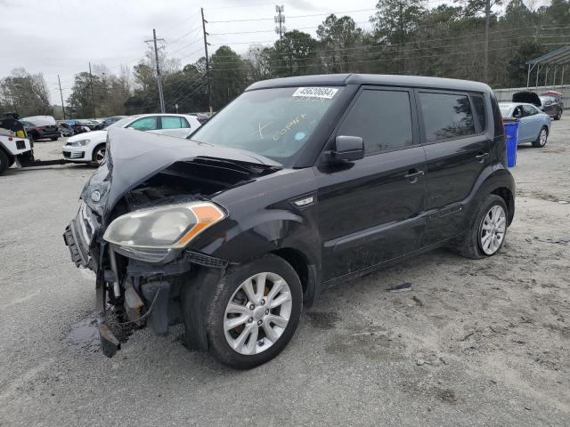 KNDJT2A50D7612407 - 2013 KIA SOUL BLACK photo 1