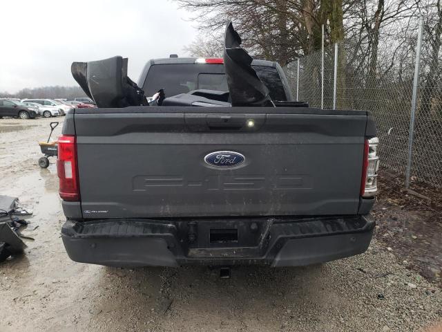 1FTFW1ED7MFC44239 - 2021 FORD F150 SUPERCREW GRAY photo 6