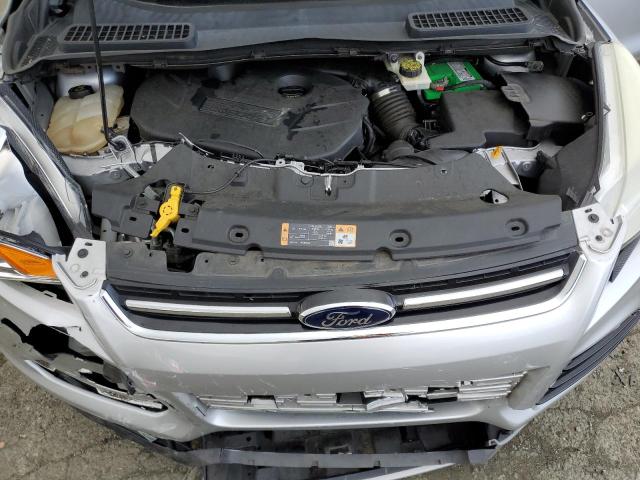 1FMCU0J94EUA79330 - 2014 FORD ESCAPE TITANIUM SILVER photo 11