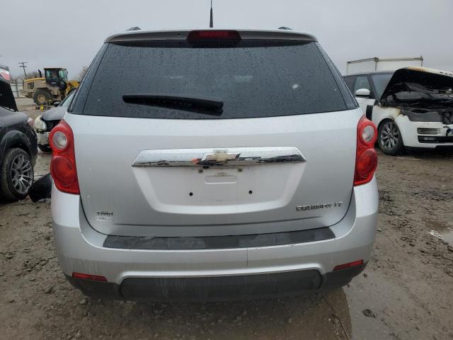 1GNFLNEK0DZ105767 - 2013 CHEVROLET EQUINOX LT SILVER photo 6