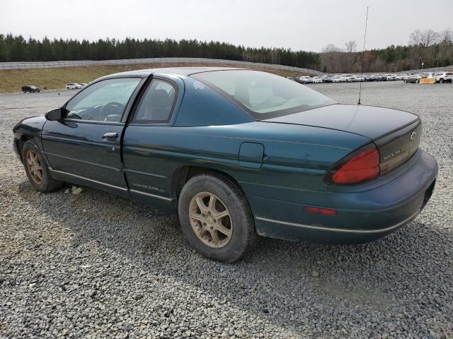 2G1WW12M9W9240637 - 1998 CHEVROLET MONTE CARL LS GREEN photo 2