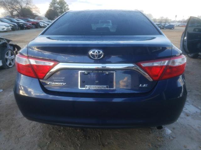 4T4BF1FK6FR509258 - 2015 TOYOTA CAMRY LE BLUE photo 6