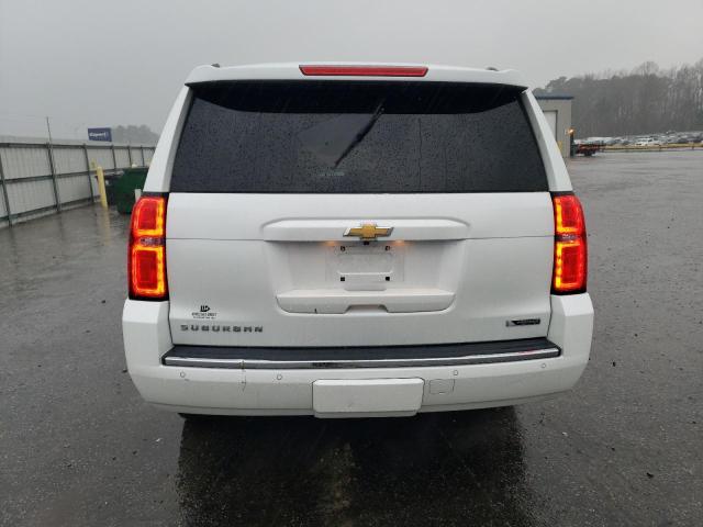 1GNSCJKC7HR227696 - 2017 CHEVROLET SUBURBAN C1500 PREMIER WHITE photo 6