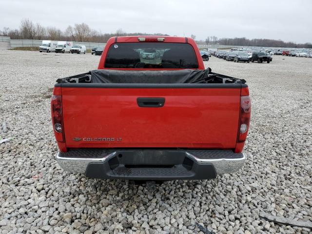 1GCDT13E678125716 - 2007 CHEVROLET COLORADO RED photo 6