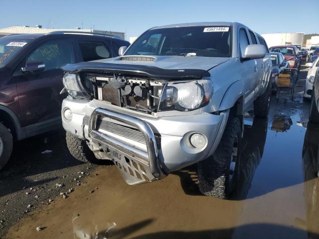 5TEKU72N56Z249448 - 2006 TOYOTA TACOMA DOUBLE CAB PRERUNNER LONG BED SILVER photo 1