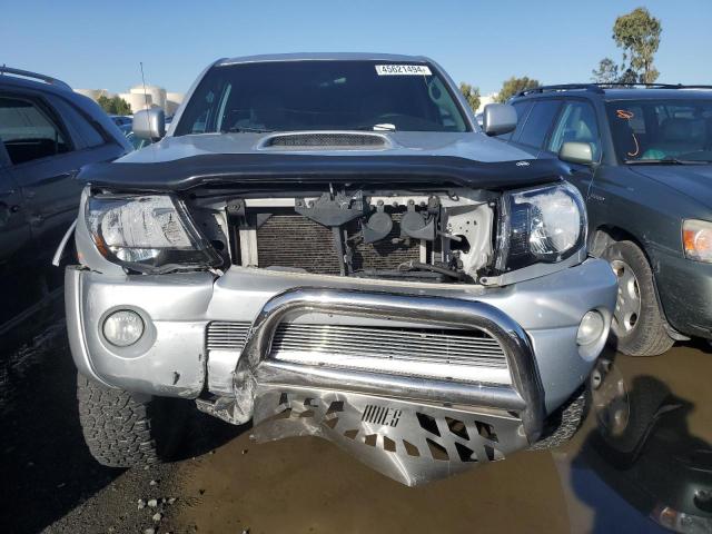 5TEKU72N56Z249448 - 2006 TOYOTA TACOMA DOUBLE CAB PRERUNNER LONG BED SILVER photo 5