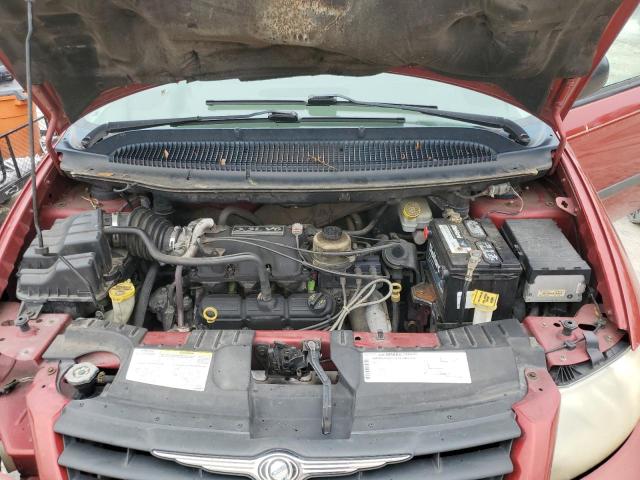 1A4GP45R76B529123 - 2006 CHRYSLER TOWN & COU წითელი ფოტო 12
