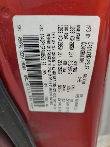 1A4GP45R76B529123 - 2006 CHRYSLER TOWN & COU წითელი ფოტო 14