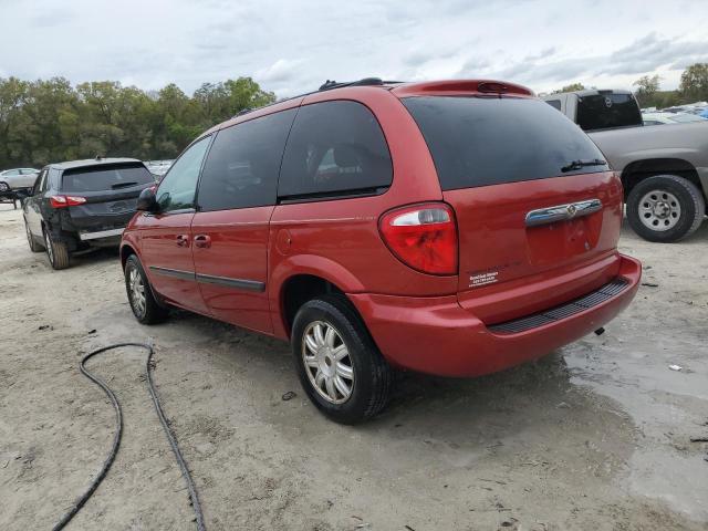 1A4GP45R76B529123 - 2006 CHRYSLER TOWN & COU წითელი ფოტო 2