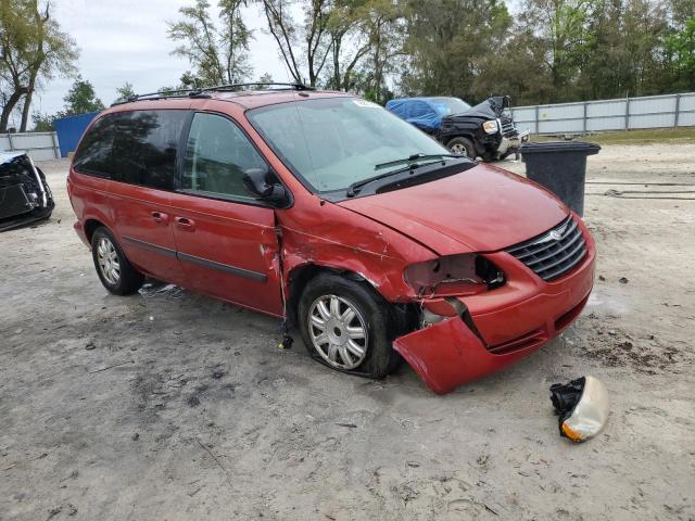 1A4GP45R76B529123 - 2006 CHRYSLER TOWN & COU RED photo 4