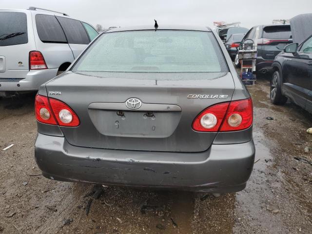 2T1BR32E06C645254 - 2006 TOYOTA COROLLA CE GRAY photo 6