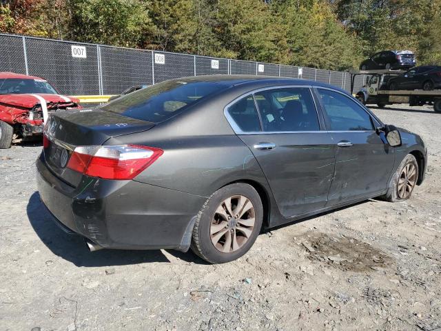 1HGCR2F35EA292084 - 2014 HONDA ACCORD LX GRAY photo 3