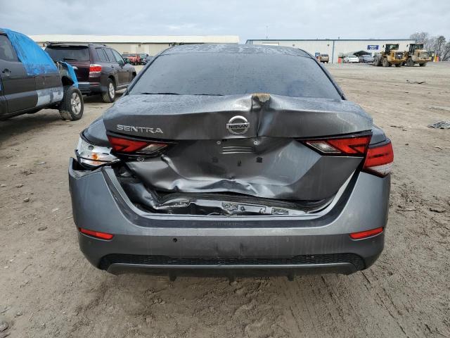 3N1AB8BVXPY286111 - 2023 NISSAN SENTRA S GRAY photo 6