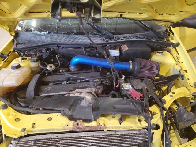 3FAFP31373R187067 - 2003 FORD FOCUS ZX3 YELLOW photo 11