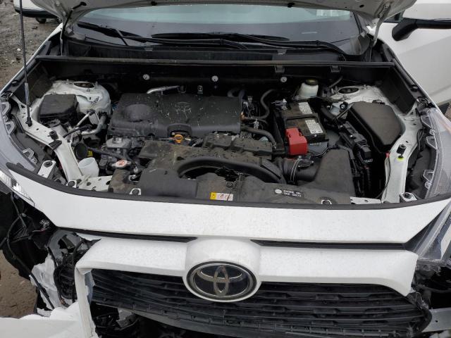 2T3P1RFV6MC172703 - 2021 TOYOTA RAV4 XLE WHITE photo 11