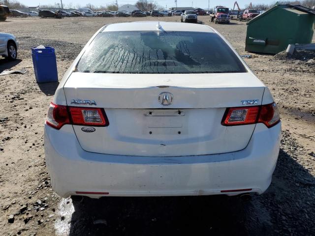 JH4CU266X9C015611 - 2009 ACURA TSX WHITE photo 6