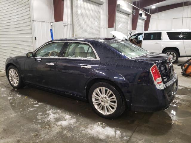 2C3CCAHGXCH155266 - 2012 CHRYSLER 300 LIMITED BLUE photo 2