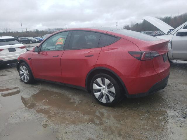 7SAYGDEE0PA063010 - 2023 TESLA MODEL Y RED photo 2