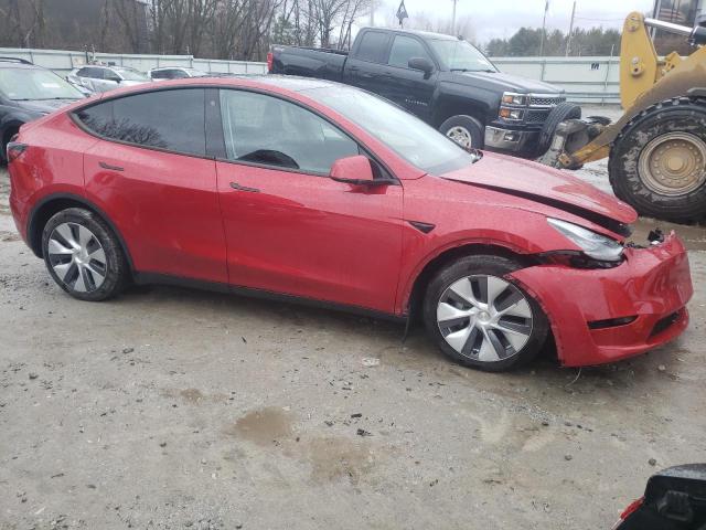 7SAYGDEE0PA063010 - 2023 TESLA MODEL Y RED photo 4