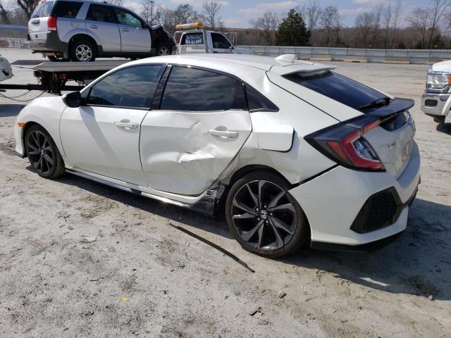 SHHFK7G46JU232786 - 2018 HONDA CIVIC SPORT WHITE photo 2