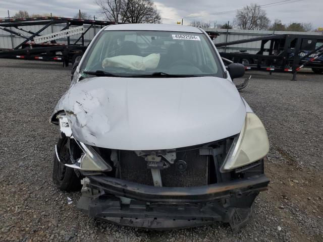 3N1CC11E29L422827 - 2009 NISSAN VERSA S SILVER photo 5