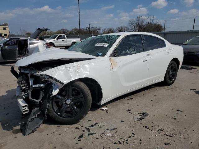 2C3CDXBG4KH720473 - 2019 DODGE CHARGER SXT WHITE photo 1