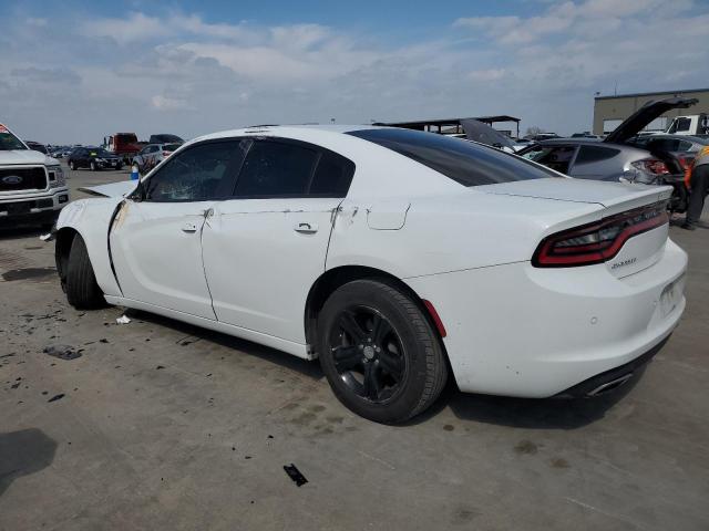 2C3CDXBG4KH720473 - 2019 DODGE CHARGER SXT WHITE photo 2