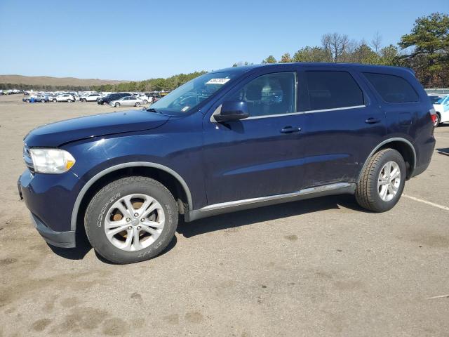 1C4RDJAGXCC213151 - 2012 DODGE DURANGO SXT BLUE photo 1