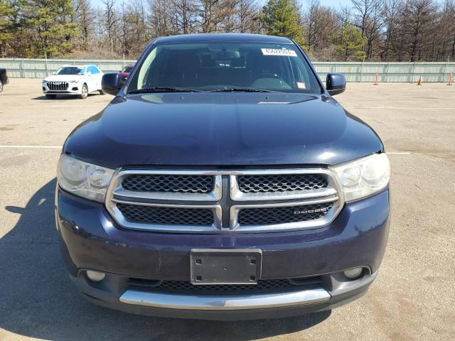 1C4RDJAGXCC213151 - 2012 DODGE DURANGO SXT BLUE photo 5