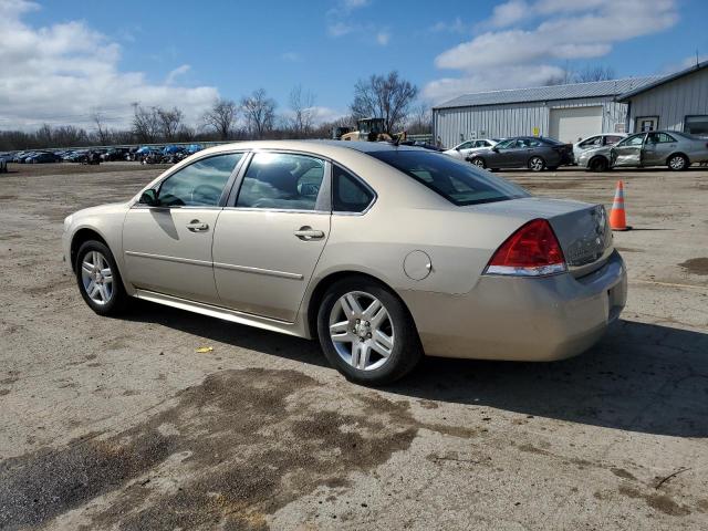 2G1WB5EK0A1182969 - 2010 CHEVROLET IMPALA LT SILVER photo 2