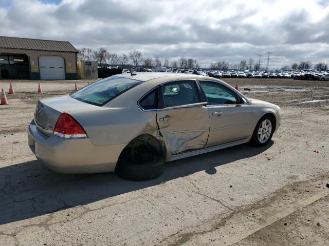 2G1WB5EK0A1182969 - 2010 CHEVROLET IMPALA LT SILVER photo 3