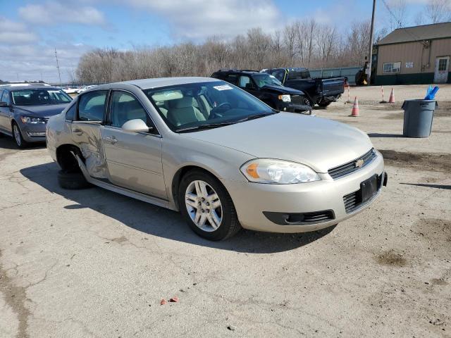 2G1WB5EK0A1182969 - 2010 CHEVROLET IMPALA LT SILVER photo 4