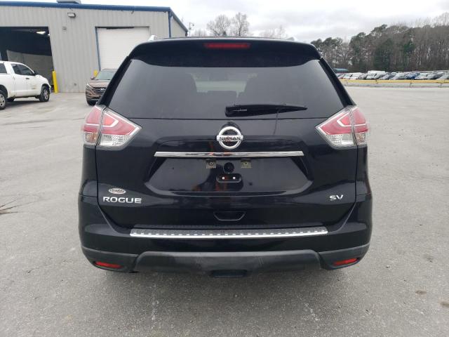 KNMAT2MTXGP676775 - 2016 NISSAN ROGUE S BLACK photo 6