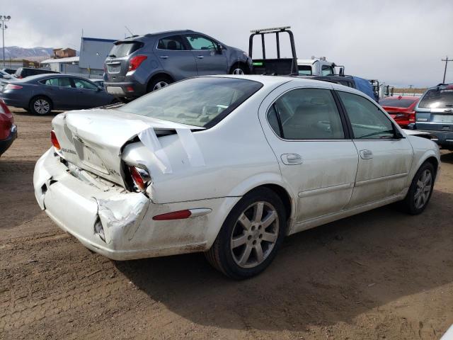 JN1DA31D72T447334 - 2002 NISSAN MAXIMA GLE WHITE photo 3