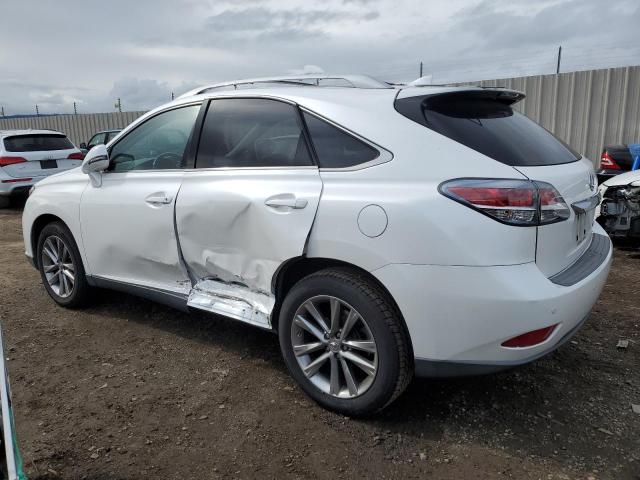 JTJZK1BA6F2422586 - 2015 LEXUS RX 350 WHITE photo 2