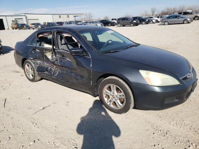 1HGCM56307A003244 - 2007 HONDA ACCORD SE GRAY photo 4