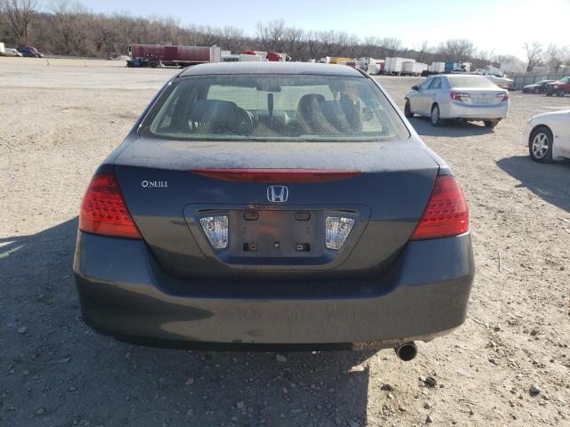 1HGCM56307A003244 - 2007 HONDA ACCORD SE GRAY photo 6