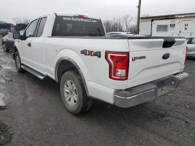 1FTEX1E85FFA80777 - 2015 FORD F150 SUPER CAB WHITE photo 2