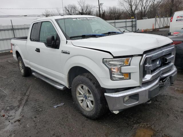 1FTEX1E85FFA80777 - 2015 FORD F150 SUPER CAB WHITE photo 4