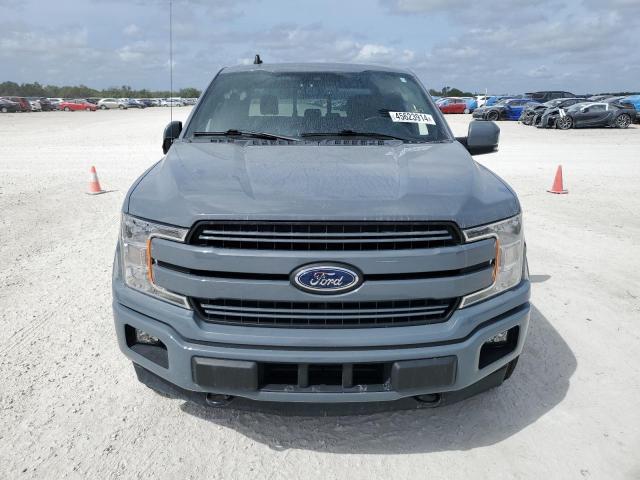 1FTFW1E46KKE72754 - 2019 FORD F150 SUPERCREW GRAY photo 5