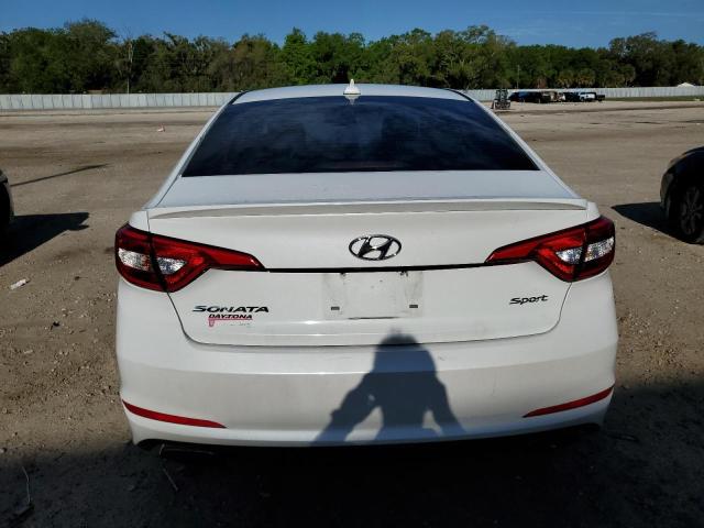 5NPE34AF3GH428200 - 2016 HYUNDAI SONATA SPORT WHITE photo 6